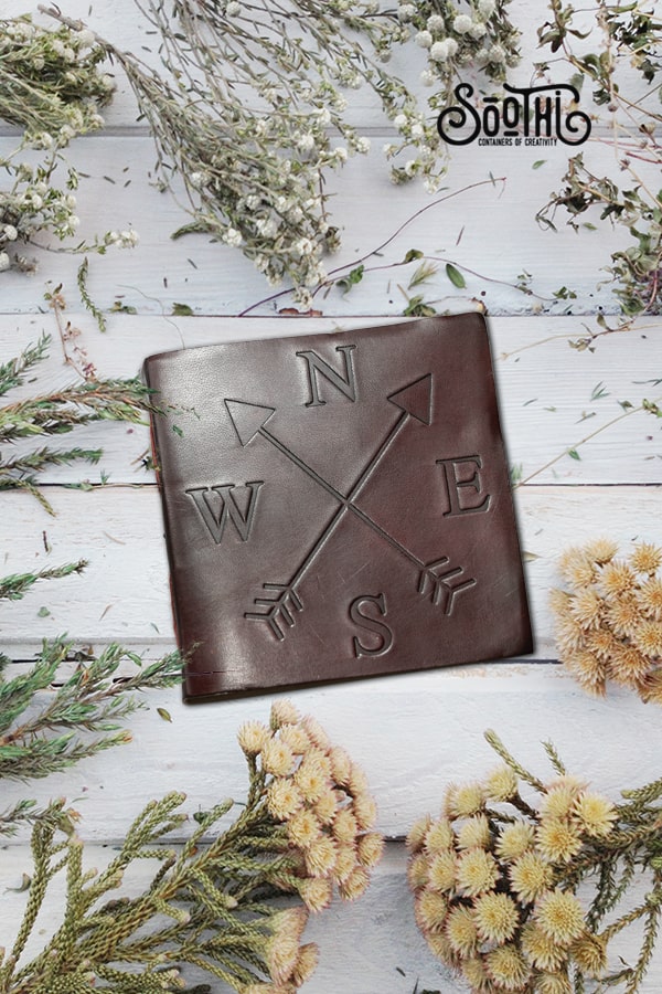 handmade leather journals